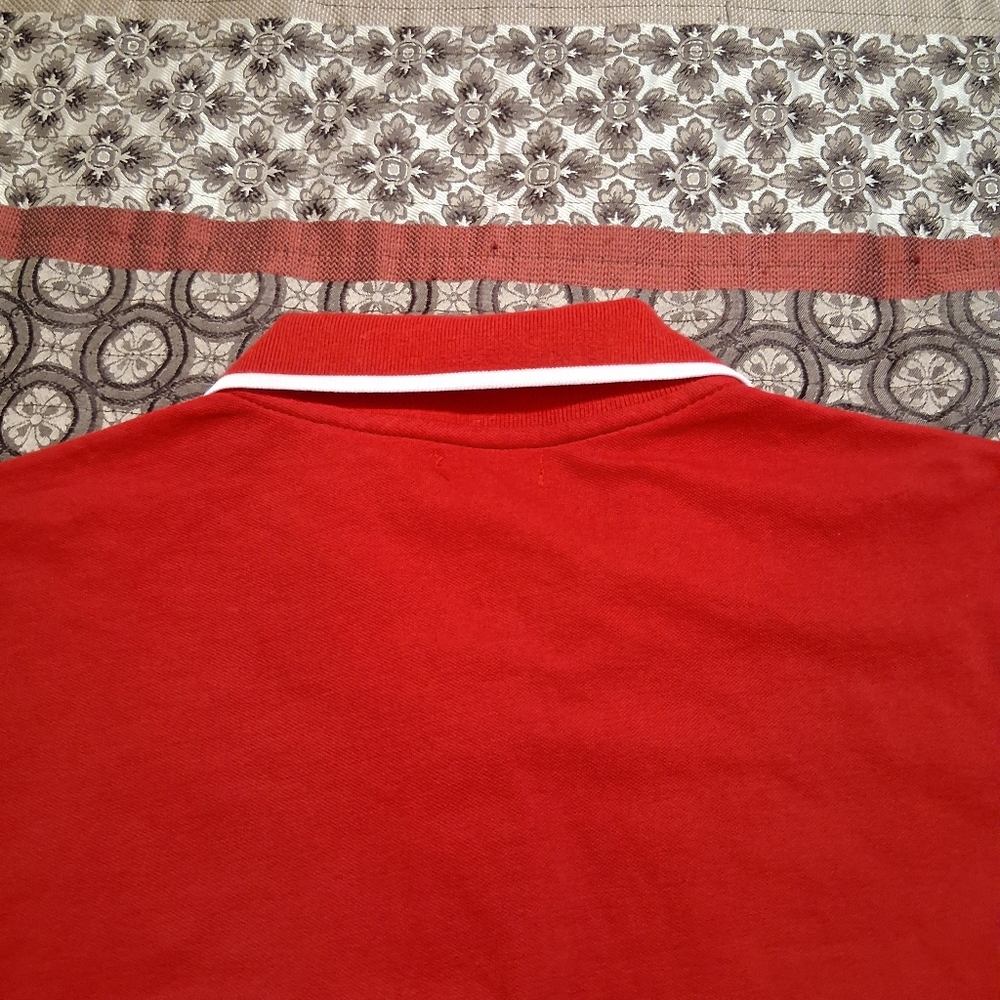 U.S. Polo Assn Women Short Sleeve Red  Polo Shirt SzM Pony Logo USPA 3 Classic - Picture 7 of 15
